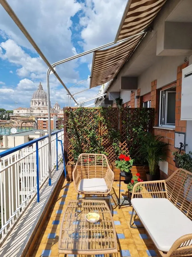 Pensión Le Terrazze Del Duca San Pietro Guesthouse Roma Italia